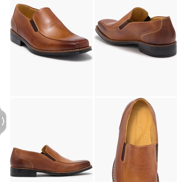 Sandro Moscoloni Daniel Leather Bike Toe Loafer (Men) 10.5